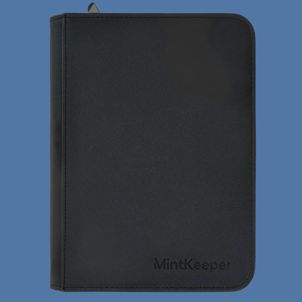 MintKeeper - 4 Pocket Premium Zip Trading Card Binder