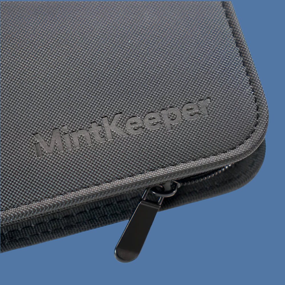 MintKeeper - 4 Pocket Premium Zip Trading Card Binder