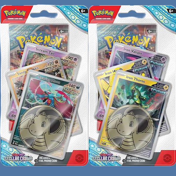 Pokemon TCG: Scarlet & Violet - Stellar Crown Premium Checklane Blister