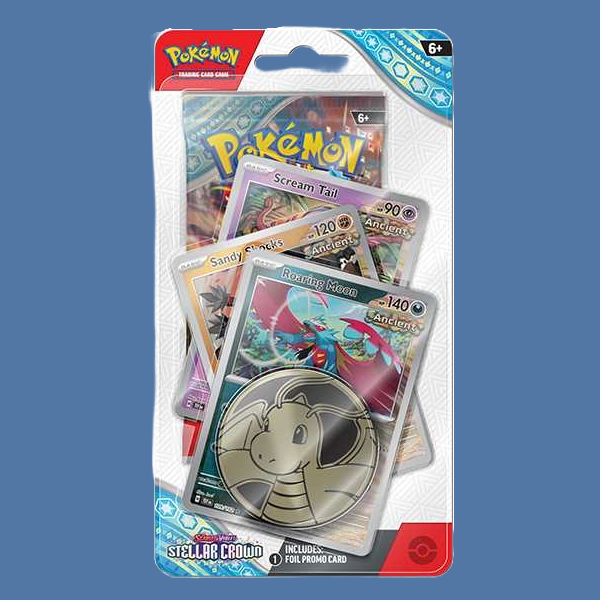 Pokemon TCG: Scarlet & Violet - Stellar Crown Premium Checklane Blister