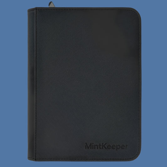 MintKeeper - 4 Pocket Premium Zip Trading Card Binder