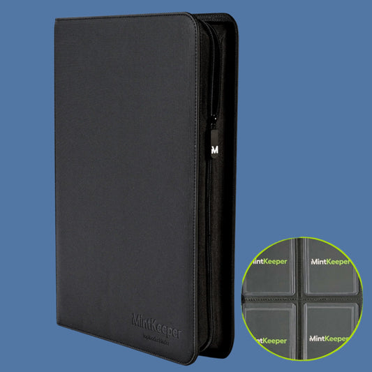 MintKeeper - 252 Toploader Binder - 9 Pocket